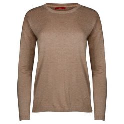 S.Oliver Panie sweter 14.709.61.2928.84W0 Brown (rozmiar 36). Brązowe swetry nierozpinane damskie S.Oliver, s, bez wzorów, bez kołnierzyka, bez ramiączek. W wyprzedaży za 93.00 zł.