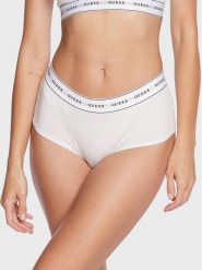 Guess Figi brazylijskie Carrie O97E03 KBBU1 Biały. Białe majtki damskie Guess, z bawełny. Za 59.99 zł.