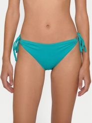 Guess Dół od bikini E6GO18 MC040 Turkusowy. Niebieskie bikini Guess, z aplikacjami, z syntetyku. Za 117.99 zł.