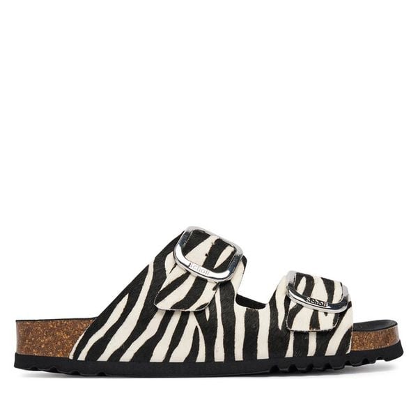 Klapki Scholl. Klapki damskie Scholl, bez wzorów, bez obcasa, bez zapięcia. Za 467.99 zł.