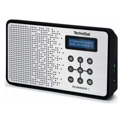 Technisat Przenośne radio TECHNIRADIO 2, czarny/srebrny. Czarne radia TECHNISAT. W wyprzedaży za 175.00 zł.