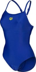 Arena Damski strój kąpielowy Arena Women's Arena Solid Swimsuit Lightdrop Back B neon blue rozmiar 40. Niebieskie stroje kąpielowe damskie ARENA, s, bez wzorów. Za 136.84 zł.
