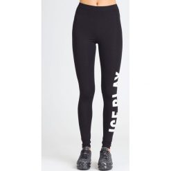 LEGGINSY ICE PLAY. Czarne legginsy damskie Ice Play, bez wzorów. Za 329.00 zł.