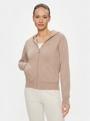 Guess Bluza Eleanora V4RQ04 KC5O0 Brązowy Regular Fit. Brązowe bluzy damskie Guess, xs, z aplikacjami, z bawełny, bez ramiączek, bez kaptura. Za 219.99 zł.