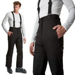 Spodnie narciarskie męskie KADVA Edge X Pants. Czarne spodnie sportowe męskie KADVA, m, bez wzorów, narciarskie. Za 189.99 zł.