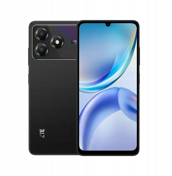 Smartphone ZTE Blade A36 4/64GB (Nebula Black). Czarne smartfony ZTE. Za 339.00 zł.