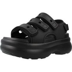 Sandały CROCS 212032C Czarny. Czarne sandały damskie Crocs, bez wzorów, z syntetyku, bez obcasa, bez zapięcia. Za 365.99 zł.