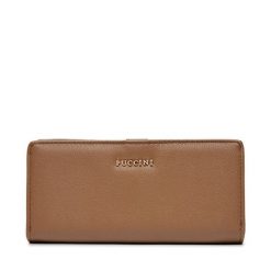 Portfel Puccini. Brązowe portfele damskie Puccini. Za 82.99 zł.