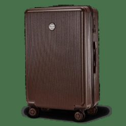 Walizka duża Wings PC African Eagle 2.0 28'' CHOCOLATE BROWN. Brązowe walizki damskie Wings, bez wzorów, z materiału, duże. Za 289.90 zł.