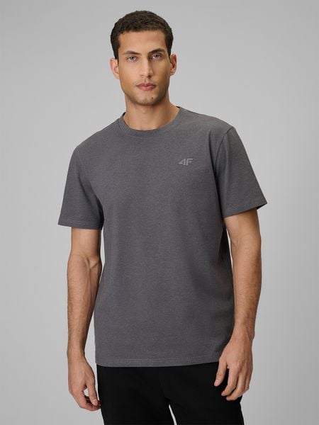 4F T-shirt regular gładki męski (2-pack) - multikolor XL. T-shirty męskie 4F, m, bez wzorów, z materiału, bez kołnierzyka, bez ramiączek. Za 119.99 zł.