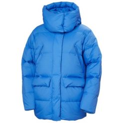 Damska kurtka puchowa Helly Hansen Inspire Down. Niebieskie kurtki sportowe damskie Helly Hansen, na zimę, bez wzorów, z puchu, bez ramiączek, bez kaptura, trekkingowe. W wyprzedaży za 1,281.50 zł.