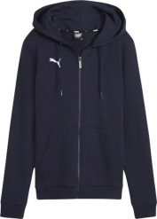 Bluza damska Puma Team Goal Casuals Hooded granatowa 658597 06 S. Bluzy damskie Puma, s, bez wzorów, bez ramiączek, bez kaptura. Za 376.70 zł.