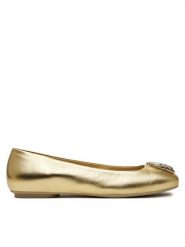 Furla Baleriny Ballet Ballerina YJ02BAL 5R0000 2613S Złoty. Żółte balerinki damskie Furla, bez wzorów, ze skóry, bez obcasa, bez zapięcia. Za 699.99 zł.