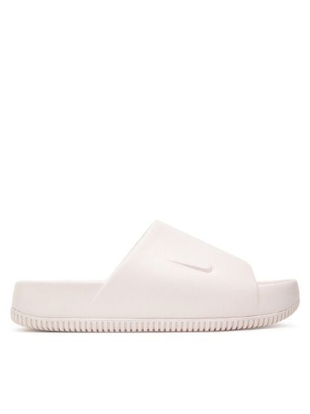 Nike Klapki Calm Slide DX4816 Różowy. Czerwone klapki damskie Nike, bez wzorów, z syntetyku, bez obcasa, bez zapięcia. Za 209.99 zł.