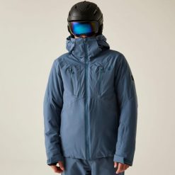Kurtka narciarska męska z membraną Assimilate Dare 2b. Niebieskie kurtki sportowe męskie Dare 2B, na zimę, m, bez wzorów, z tkaniny, bez kaptura, narciarskie. W wyprzedaży za 899.99 zł.