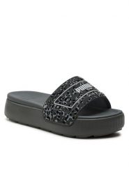 Puma Klapki Karmen Slide 395401 02 Szary. Szare klapki damskie Puma, bez wzorów, z materiału, bez obcasa, bez zapięcia. Za 199.99 zł.