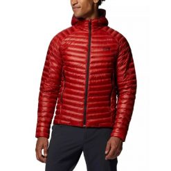 Kurtka puchowa męska Mountain Hardwear Ghost Whisperer/2 Hoody. Czerwone kurtki sportowe męskie MOUNTAIN HARDWEAR, na zimę, m, bez wzorów, z puchu, bez kaptura, narciarskie. Za 1,799.00 zł.