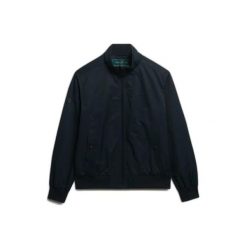 Kurtka Superdry Modern Sports. Niebieskie kurtki męskie Superdry, l, bez wzorów, klasyczne, bez kaptura. Za 447.50 zł.