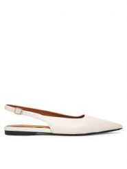 Vagabond Shoemakers Baleriny Hermine 5733-101-01 Biały. Białe balerinki damskie Vagabond Shoemakers, bez wzorów, ze skóry, bez obcasa, bez zapięcia. Za 449.99 zł.