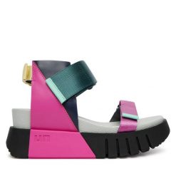 Sandały United Nude. Sandały damskie United Nude, bez wzorów, bez obcasa, na koturnie, bez zapięcia. Za 1,049.00 zł.