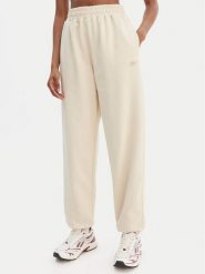 Reebok Spodnie dresowe Reebok x Ewa Chodakowska Ada RK25621CCW Beżowy Relaxed Fit. Brązowe spodnie dresowe damskie Reebok, bez wzorów, z dresówki. Za 249.99 zł.