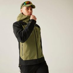 Męska wodoodporna kurtka Torrek II. Brązowe kurtki sportowe męskie Dare 2B, na zimę, m, bez wzorów, z tkaniny, bez kaptura, narciarskie. Za 562.49 zł.