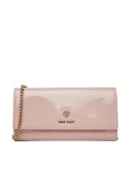 Nine West Torebka NW-W1-013-SS25 Różowy. Czerwone torebki do ręki damskie Nine West, bez wzorów, z materiału, bez dodatków. Za 119.99 zł.