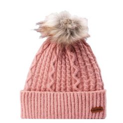 Czapka Damska Ninoa. Brązowe czapki damskie IGUANA, bez wzorów, sportowe. Za 92.99 zł.