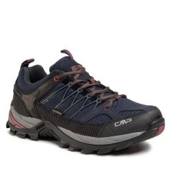 Trekkingi CMP. Niebieskie buty zimowe męskie CMP, bez zapięcia. Za 279.99 zł.