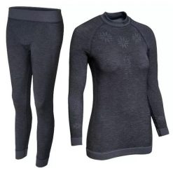 Damska bielizna termoaktywna Blizzard Viva Long Merino. Szara bielizna sportowa damska BLIZZARD, s, bez wzorów, z wełny. W wyprzedaży za 429.99 zł.