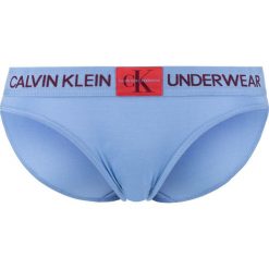 Calvin Klein Spodenki Niebieski. Niebieskie majtki damskie Calvin Klein, z bawełny. Za 102.95 zł.