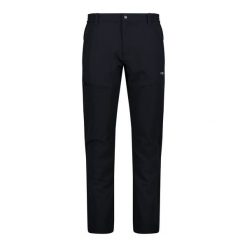 Spodnie męskie turystyczne CMP 34T2947. Czarne spodnie materiałowe męskie CMP, bez wzorów. Za 340.00 zł.