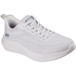 Buty sportowe męskie Skechers Bobs Moda Flex. Szare buty sportowe męskie Skechers, bez wzorów, bez zapięcia, na fitness i siłownię. Za 490.00 zł.