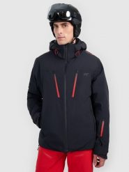 4F Kurtka narciarska z panelem grzewczym i systemem RECCO membrana 20000 męska - czarna XXL. Czarne kurtki sportowe męskie 4F, na zimę, m, bez wzorów, bez kaptura, narciarskie, primaloft. Za 2,299.99 zł.