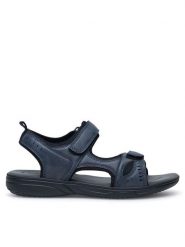 Lanetti Sandały MSS20463-01 Granatowy. Niebieskie sandały męskie Lanetti, bez wzorów, z syntetyku, bez zapięcia. Za 119.99 zł.