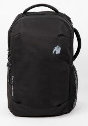 Akron Plecak - Czarny. Czarne plecaki męskie GORILLA WEAR, bez wzorów, z poliesteru. Za 249.00 zł.