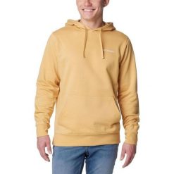 Bluza męska Columbia Trek z kapturem. Żółte bluzy męskie Columbia, na zimę, m, bez wzorów, z bawełny, z kapturem, narciarskie. W wyprzedaży za 269.00 zł.