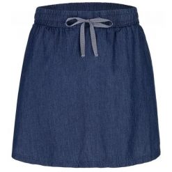 Damska spódnica sportowa Loap Nea Blue. Czarne spódnice damskie ZSPORT, bez wzorów, z bawełny, eleganckie, sportowe. Za 181.99 zł.