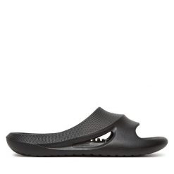 Klapki Sprandi. Czarne klapki damskie Sprandi, bez wzorów, bez obcasa, bez zapięcia. Za 49.99 zł.