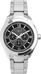 Zegarek Timex Zegarek męski Timex TW2V95400 srebrny. Szare zegarki męskie Timex, bez wzorów, srebrne. Za 479.00 zł.