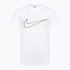Koszulka męska Nike Sportswear. Białe koszulki sportowe męskie Nike, l, bez wzorów, z bawełny, bez ramiączek, na fitness i siłownię. Za 98.99 zł.