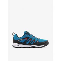 Buty turystyczne męskie Columbia Vapor Vent. Niebieskie buty zimowe męskie Columbia, bez wzorów, bez obcasa, bez zapięcia. Za 434.49 zł.
