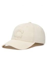 Coach Czapka z daszkiem 29CCN89 Écru. Białe czapki damskie Coach, bez wzorów, z bawełny. Za 209.99 zł.