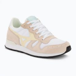 Buty Mizuno ML87. Brązowe obuwie trekkingowe damskie Mizuno, bez zapięcia. Za 289.99 zł.