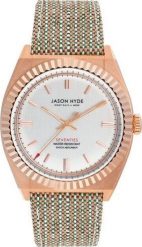 Zegarek Jason Hyde Zegarek Męski Jason Hyde JH10006 ( 40 mm). Zegarki męskie jason hyde, bez wzorów. Za 295.82 zł.