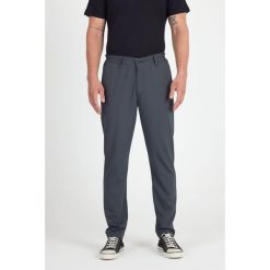 Spodnie Chino Męskie Merino - Smart & Flex. Szare eleganckie spodnie męskie WOOLONA, bez wzorów, sportowe. W wyprzedaży za 432.00 zł.