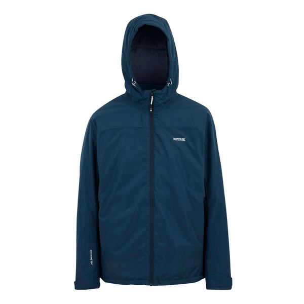 Męska Wodoodporna Kurtka Ocieplana Caspen. Niebieskie kurtki męskie Regatta, m, bez wzorów, sportowe, bez kaptura. Za 266.99 zł.