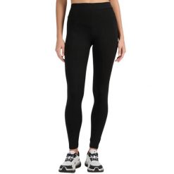Legginsy damskie 4F CAS. Czerwone legginsy damskie 4F, bez wzorów, z dzianiny. Za 99.99 zł.