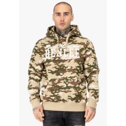Bluza z kapturem Benlee Carlyn. Brązowe bluzy męskie Benlee, m, bez wzorów, bez ramiączek, z kapturem. Za 245.50 zł.