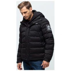 Timberland Kurtka Outdoor Archive Puffer Jacket , czarny, rozmiar M. Czarne kurtki męskie Timberland, m, bez wzorów, z gumy, bez kaptura. W wyprzedaży za 687.99 zł.